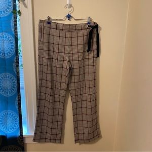 Plaid Versona Flare Pants